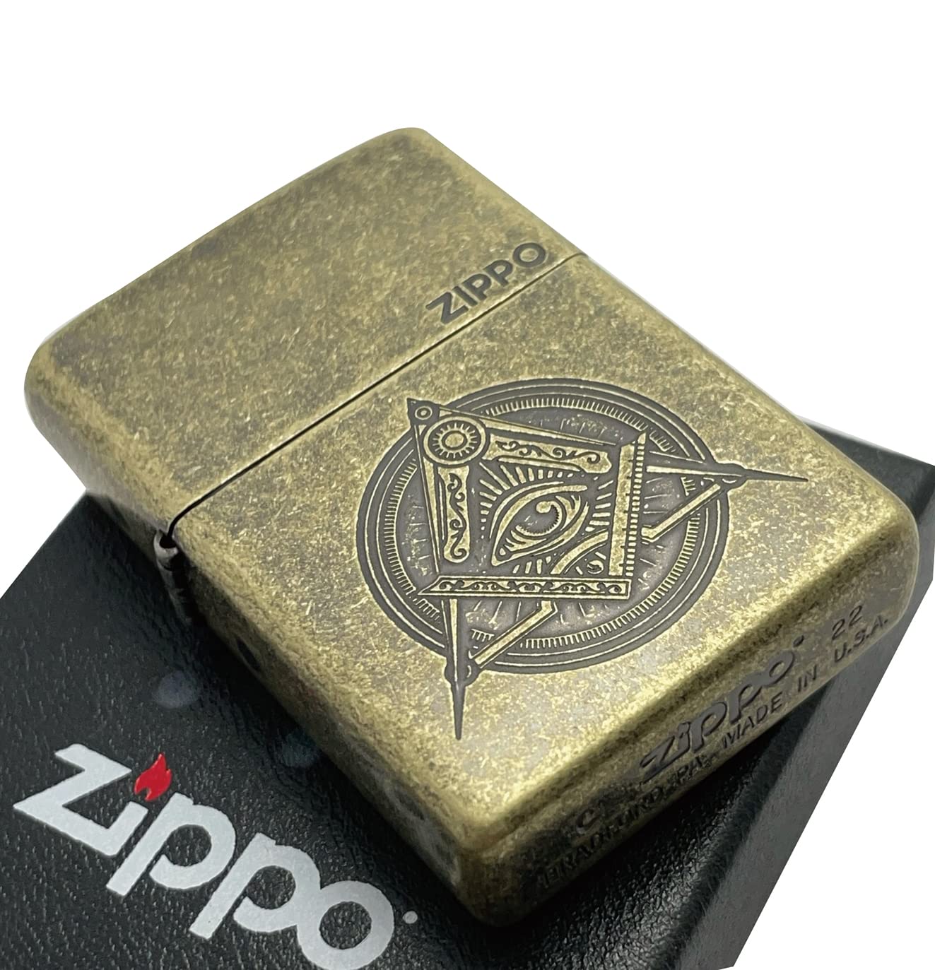 zippo ナチュラル2　ナンバー0 Amazon.co.jp: ZIPPO(ジッポー）2BS-FREE 神話 象徴 神 アンティーク